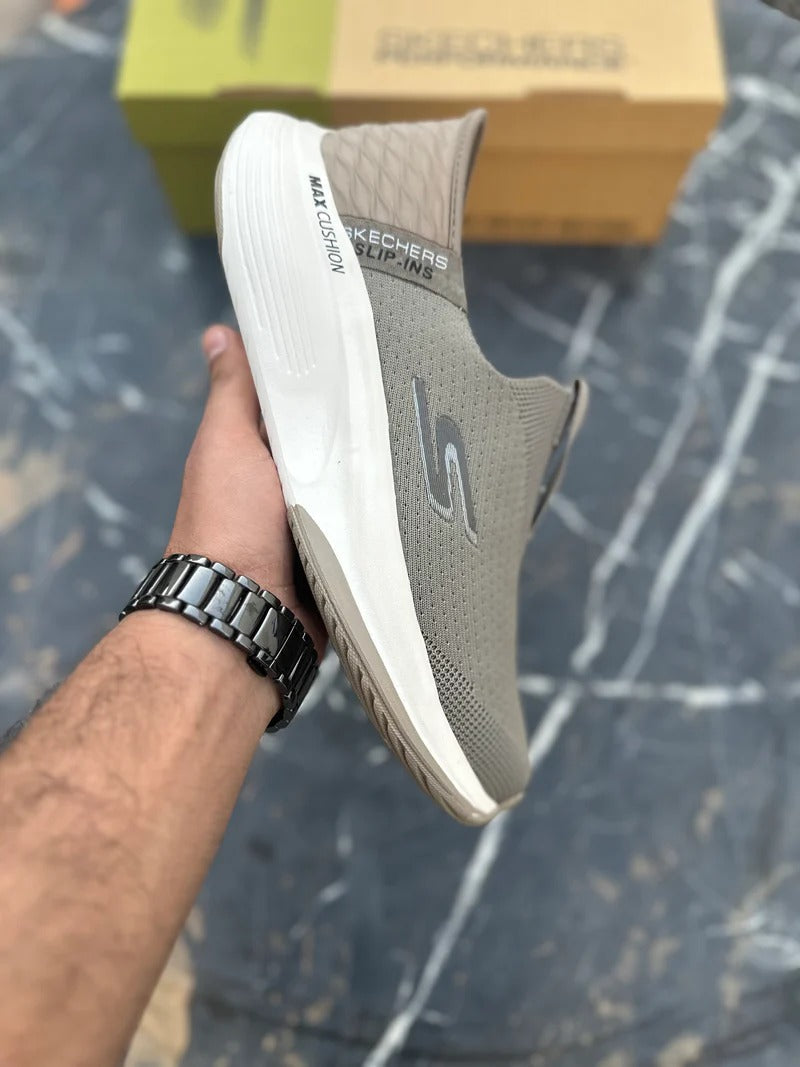 Skechers Slip inns-Max cushion-Khaki