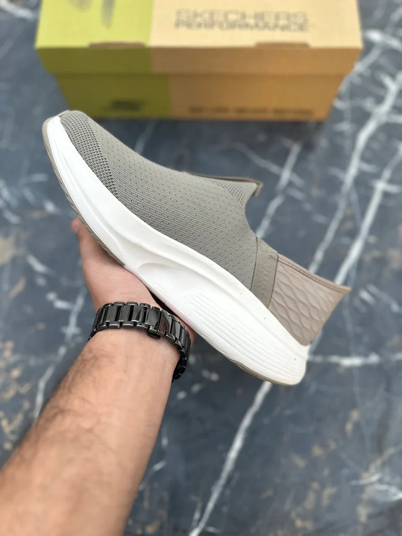 Skechers Slip inns-Max cushion-Khaki