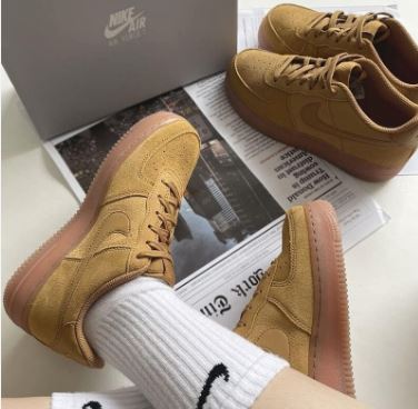 NIKE AIRFORCE 1 TRIPPLE BROWN
