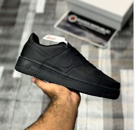 NIKE AIRFORCE 1 TRIPPLE BLACK