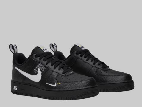 NIKE AIRFORCE 1 UTILITY - BLACK